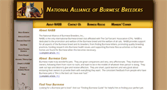 Desktop Screenshot of burmesecat.org